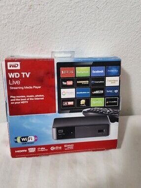 WD TV Live Streaming Media Player - Black